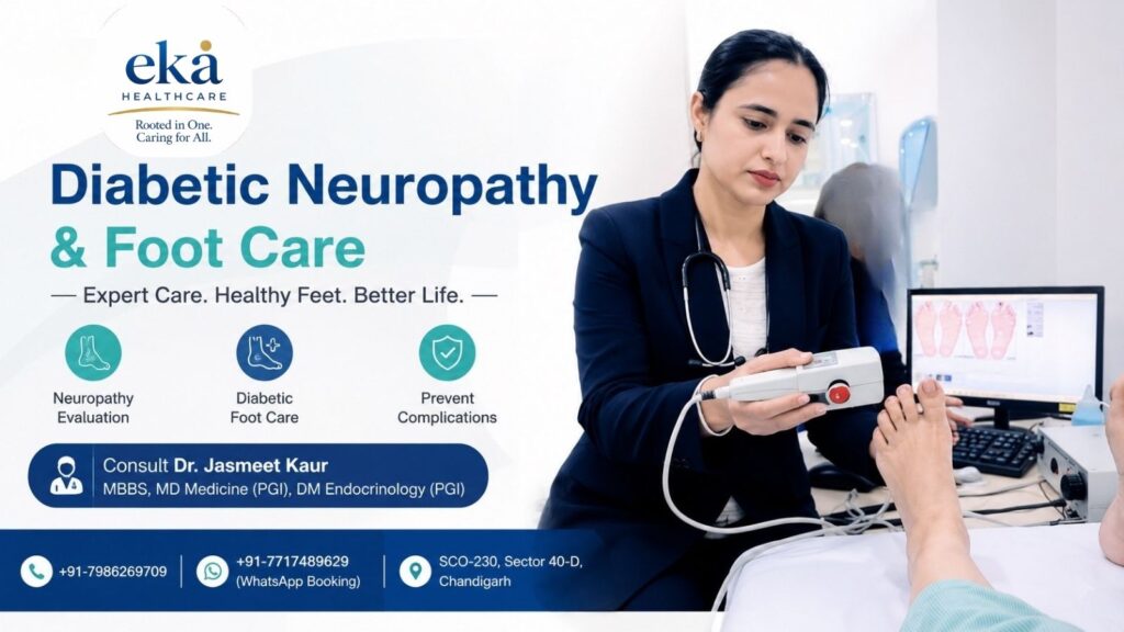 Diabetic Neuropathy & Foot Care in Chandigarh | EKA Healthcare